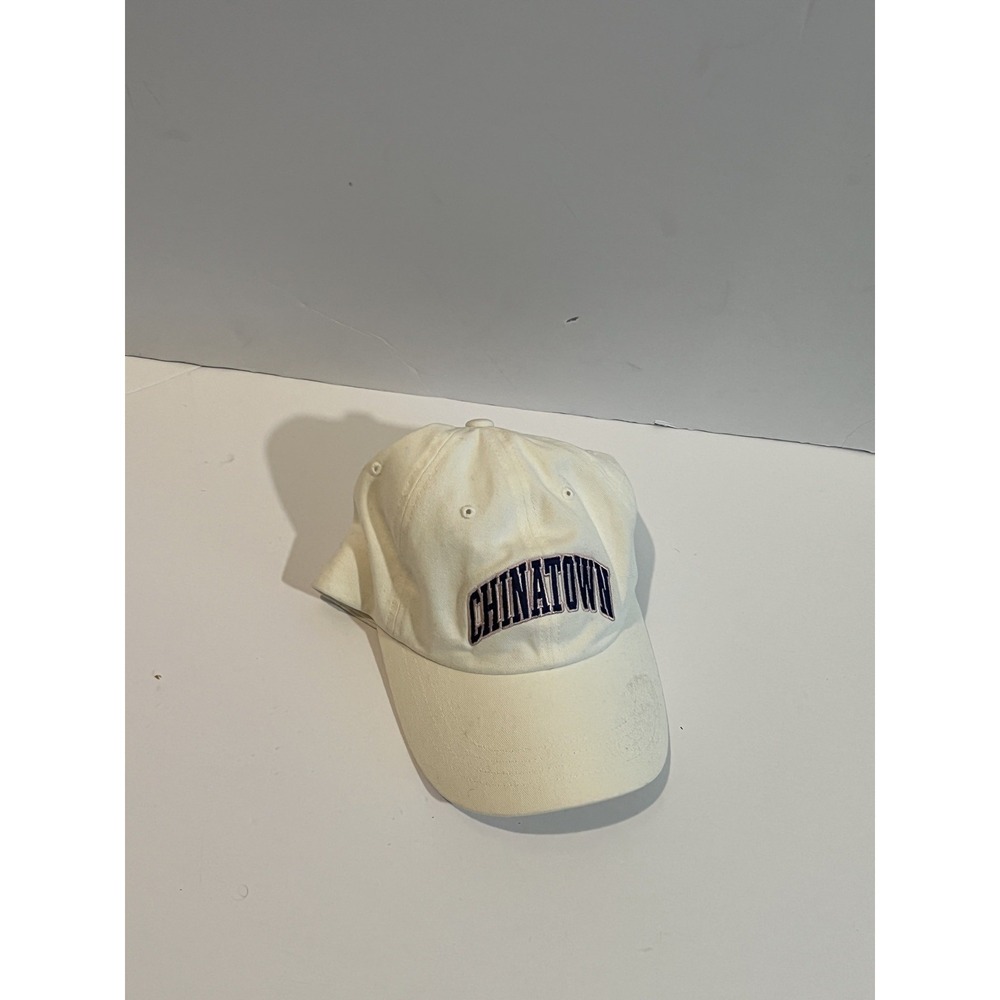 Chinatown Market Arc Logo Graphic White Baseball Cap Hat One Size